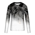 thumbnail image 4 of Meichang T-Shirt à Manches Longues pour Homme avec Graphique, T-Shirts Graphiques pour Hommes Tendance avec Imprimé 3D à Illusion d'Optique, T-Shirts Fantaisie à Col Rond pour le Gym à Manches Longues pour Hommes, 4 of 5