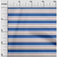 thumbnail image 1 of oneOone Rayon Blue Fabric Stripes Sewing Craft Projects Fabric Prints By Yard 56 Inch Wide-NN7, 1 of 4