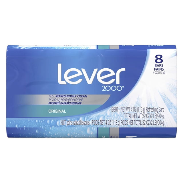 Lever 2000 Savon en Barre Original (8 Barres)