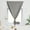 Gray#37857, variant on Punch-free Full Darkling Curtains for Bedroom Decoration, Easy Installation Window Sunshade Privacy Drapery, 47.24 x 78.74in, Polyester