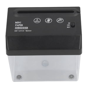 Portable Paper Shredder, Small Mini Paper Shredder Space Saving  for Office
