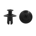 thumbnail image 1 of Unique Bargains 20 Pcs Rivets en Plastique Attache de Moulure Intérieure Vis d'Expansion Clips Noir 8mm, 1 of 2