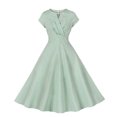 thumbnail image 1 of EGNMCR Robes d'Été Femmes Tendance 2024 Robes d'Été pour Femmes Plage Imprimé Floral Sans Manches Robe Débardeur, 1 of 8