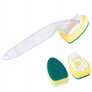 EIMELI sponge brush Dish Wand Sponge Dish Sponges Wand  Kitchen Dishes Scrubber Sponge Handle Dish Brush  Scrub Sponge
