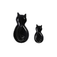 thumbnail image 1 of fastboy 2 Pieces ABS Animal Shape Hook Cartoon Waterproof Self-adhesive Replacement Simple Style Hallway Key Hanger Holder Black, 1 of 6