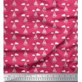 thumbnail image 1 of Soimoi Poly Georgette Fabric Cloud,Fish & Yacht Nautical Fabric Prints by Yard 42 Inch Wide, 1 of 3