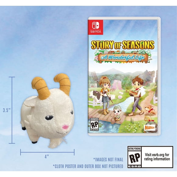 Story of Seasons A Wonderful Life | Premium Edition (Nintendo Switch) English Only Version