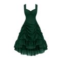 thumbnail image 1 of Mgmyaa Robe Gothique pour Femme Steampunk Vintage Robe Gothique Cintrée Froncée Costume Renaissance Robe Trapèze Fluide Costumes d'Halloween, 1 of 4