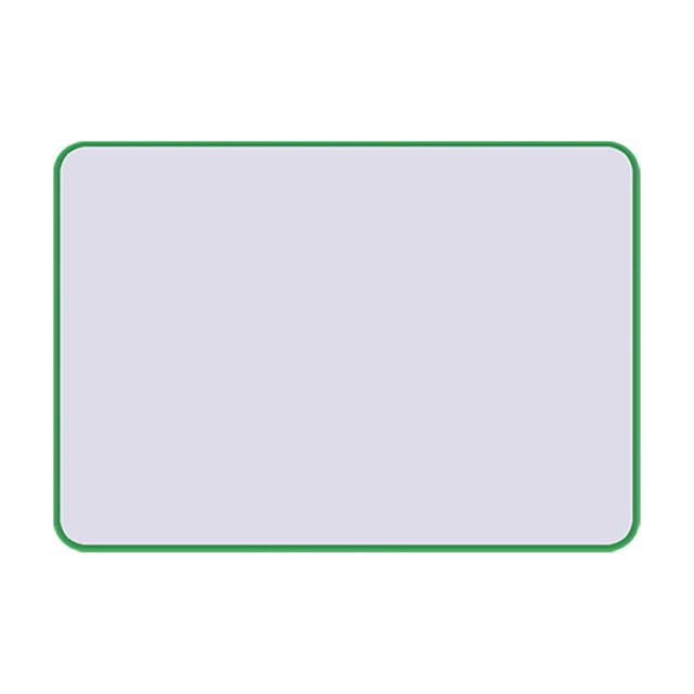 Green Double Sided Magnetic Writing Board, Dry Erase Whiteboard For Office Home Use, Memo Board With Magnetic Surface, 16 X 12 Inches Reusable Whiteboard For Notes