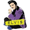 thumbnail image 1 of 5" Elvis Presley King of Rock n Roll Vinyl Sticker, 1 of 1