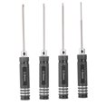 thumbnail image 1 of Wweixi 4pcs/set Screw Driver Set High Hardness Wear Resistant With Practical Flexible Rotation Screwdriver Tools black 1Set, 1 of 3
