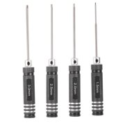 Wweixi 4pcs/set Screw Driver Set High Hardness Wear Resistant With Practical Flexible Rotation Screwdriver Tools black 1Set