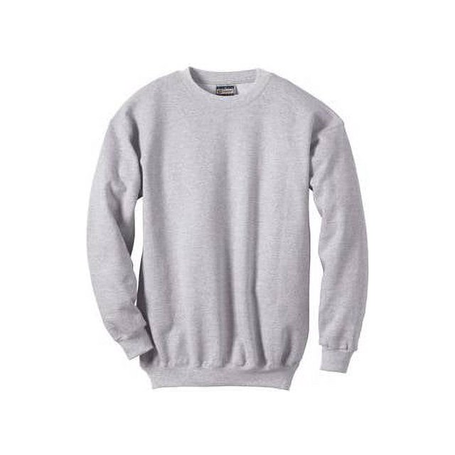 Hanes 10 oz ULTIMATE COTTON Fleece Crew Light Steel S