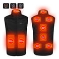 thumbnail image 1 of TIMIFIS Heated Vest Size Adjustable Battery Electric Warm Vest for Hiking, 1 of 6