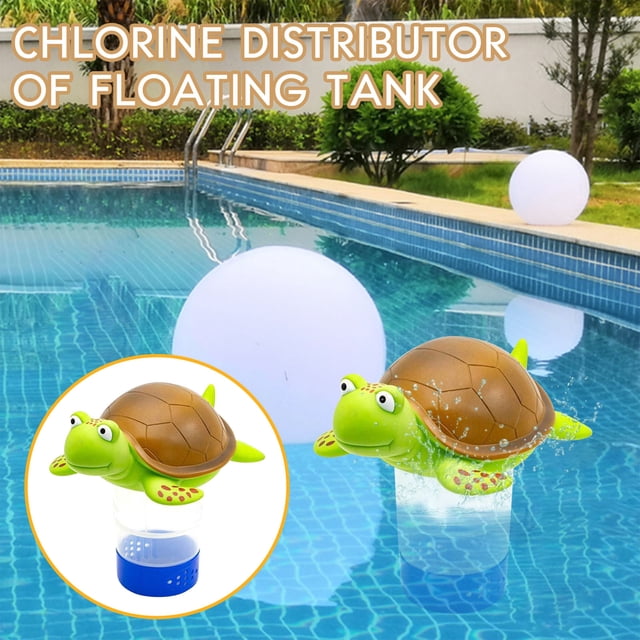 Agiferg Flotteur de Chlore pour Piscine, Distributeur de Chlore Flottant pour Piscines, Flotteur de Piscine
