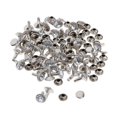 thumbnail image 1 of Abbracc 50pcs Snap Button Rivets Leather Craft for Garment Accessories 7mm Clear, 1 of 7