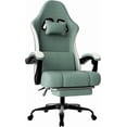 thumbnail image 2 of Ergonomic Gaming Chair with Pocketed Spring Cushion  Breathable Fabric Computer Chair with Footrest  Adjustable Lumbar Support Video Game Chair for Adults, 2 of 3