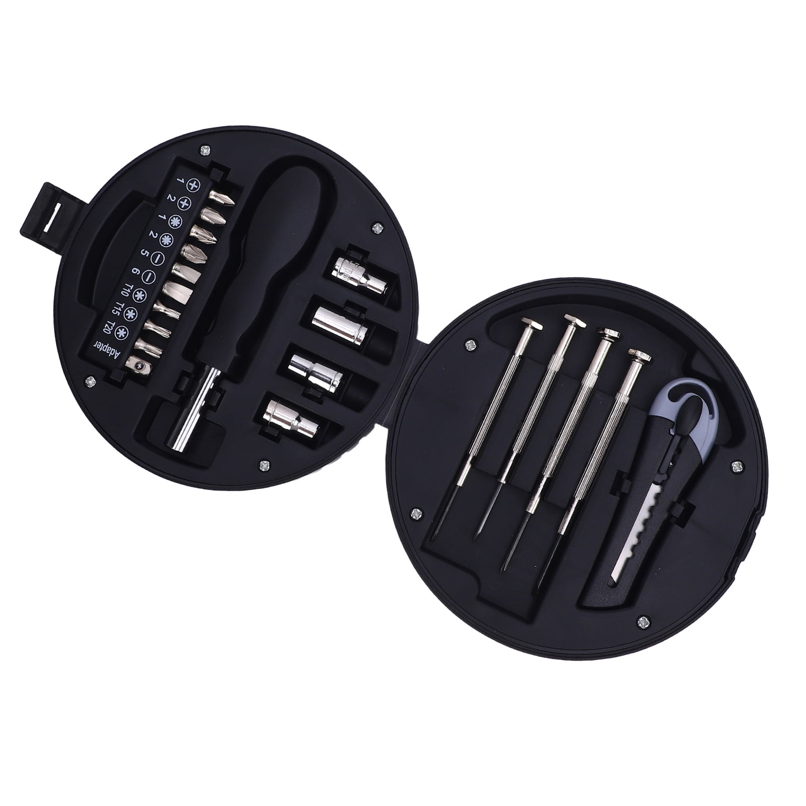 Tire Shaped Home Hardware Set, Tire Shaped Tool Set Sturdy Multifuncitonal  for Electronic Maintenance