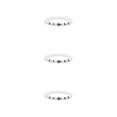 thumbnail image 4 of kurtrusly Wide Application Exquisite Beads Bracelet For Versatile Fashion Gifts Bracelets porcelain white 3Set, 4 of 6
