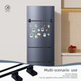 thumbnail image 2 of Adjustable Magnetic Curtain Rods for Mental Appliance Doors Windows to Champagne Window Rods Easy Installation Toilet Towel Bar MultiUseful (in Champagne ), 2 of 7