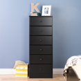 thumbnail image 4 of Kingfisher Lane 6 Drawer Lingerie Chest in Black, 4 of 4