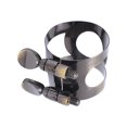 thumbnail image 3 of Adjustable Saxophone Ligature Replacement With Box, Mouthpiece Fastener Sax Metal Clip, 3 of 8