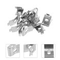 thumbnail image 4 of 6 Pcs Pinces de Support d'Étagère Pinces de Support d'Étagère en Verre Accessoires d'Étagère d'Armoire, 4 of 9