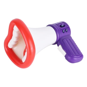 Noref Recording Megaphone Toy,Children Voice Changer Toy Recording Laughter Voice Change Megaphone Toy Birthday Gift,Voice Changer Megaphone Toy