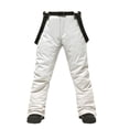 thumbnail image 1 of Pantalon à Bretelles Imperméable et Isolé pour Hommes, Pantalon de Planche à Neige Ski, Salopette, 1 of 9
