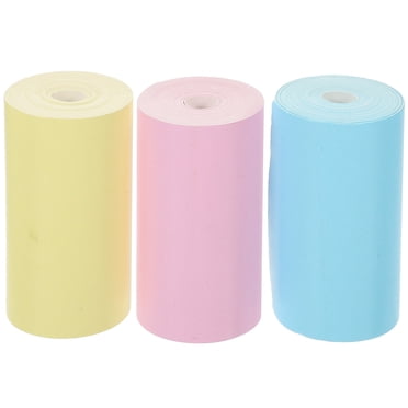 3 Rouleaux de Rouleaux de Papier Thermique Rouleaux de Papier Imprimables Caisse Comptoir Rouleaux de Papier Thermique de Remplacement