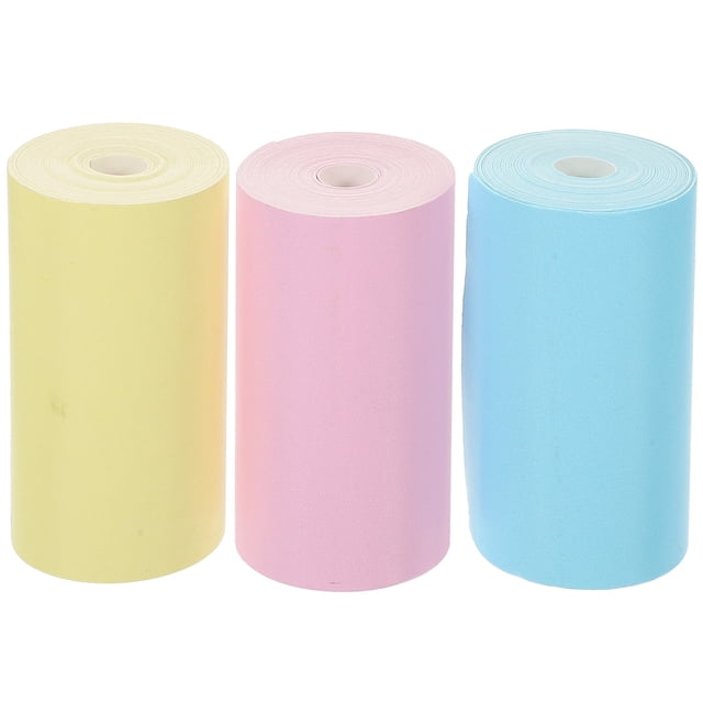 3 Rouleaux de Rouleaux de Papier Thermique Rouleaux de Papier Imprimables Caisse Comptoir Rouleaux de Papier Thermique de Remplacement