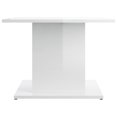 thumbnail image 3 of vidaXL Coffee Table High Gloss White 55.5x55.5x40 cm Engineered Wood, 3 of 5