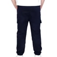 thumbnail image 4 of GDREDA Pantalon Garçon Pantalons Cargo Garçon Extensible Taille Élastique École Enfants Joggers en Sergé, 4 of 8