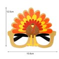 thumbnail image 4 of YAOMOBB Novel And Interesting Eyeglasses Frame Thanksgiving Glasses Frame Exquisite Eyeglasses Frame for Festivals, 4 of 7