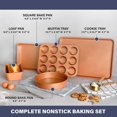 thumbnail image 4 of Gotham Steel 5 Piece Complete Copper Nonstick Bakeware Set, 4 of 5
