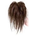 thumbnail image 1 of Hair Bun Extensions Messy Straight Elastic Claw Clip Hair Hairpiece H1J4, 1 of 8