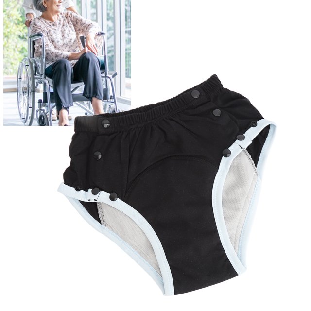 Dioche Adult Leakproof Underwear for Incontinence, Leakproof Adult Diaper Cover, Cloth Incontinence Pants, Washable and Reusable, Unisex