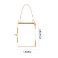 thumbnail image 4 of CIMAXIC Floating Frame 2pcs Wall Golden Photo Frame Hanging Golden Photo Frame Glass Hanging Picture Frame,2.95"X1.97"X0.39", 4 of 5