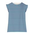 thumbnail image 4 of Birdeem Débardeur pour Filles Mode Décontractée Sans Manches Col Rond Ensemble de Shorts Imprimés, 4 of 12