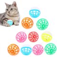 thumbnail image 1 of 10PCS Cat Ball Toy Hollow out Cat Training Toy Cat Interactive Toy Cat Bell Toy, 1 of 6