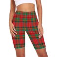thumbnail image 3 of Shorts de Cyclisme Imprimés pour Femmes, Leggings Courts Extensibles Mi-Cuisse, Taille Haute Colorés, 3 of 3
