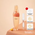 thumbnail image 4 of Agiferg Baby Silicone Rice Paste Spoon Milk Bottle Feeding Spoon Silicone Soft Spoon Rice Noodles Baby Food Accessories, 4 of 5