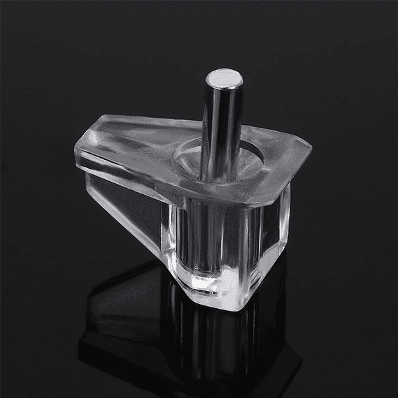 40 Pieces 3 mm Shelf Pins Clear Support Pegs Cabinet Shelf Pegs Clips Shelf Support Holder Pegs for Kitchen Furniture