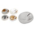 thumbnail image 2 of Realistic Breathing Cat Plush Toy Soft Stuffed Electronic Pet Home Decor Gift, 2 of 6