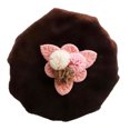 thumbnail image 1 of Decorative Soft Velvet Round Door Handle Cover Protector For Hot And Cold Knobs Furniture, 1 of 8