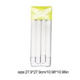 thumbnail image 2 of fastboy Clip Type Rectangular Snap Frame Home Embroidery Hoop Frames Stitching Sewing Quilting Tools Gadgets Embroideries Tool White 27.9x27.9cm, 2 of 6