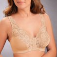 thumbnail image 1 of UPPADA All Black and Friday Full Coverage Plus Size Bra Convenient Front Button Bras Cool Liftup Bra Super Gather Wireless Push-Up Bra Lifting Bras Breathable Underwear Bra, 1 of 6