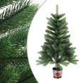 thumbnail image 1 of vidaXL Artificial Christmas Tree Lifelike Needles 90 cm Green, 1 of 5