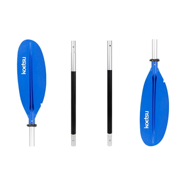 4pcs Detachable Adjustable Kayak Paddles Aluminum Alloy Shaft Paddle Double Head Paddle