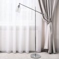 thumbnail image 4 of All the Rages LF1030-CHR Elegant Designs Pivot Arm Floor Lamp with Glass Shade, Chrome, 4 of 4